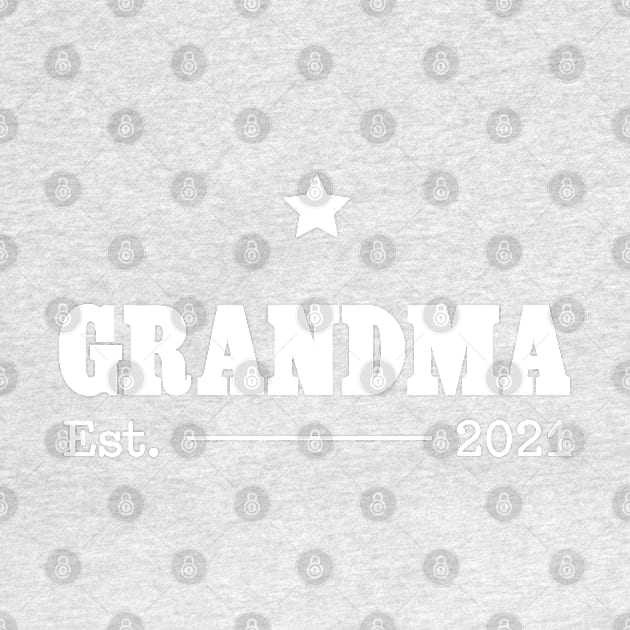 Grandma Est. 2021 by Inspire Creativity